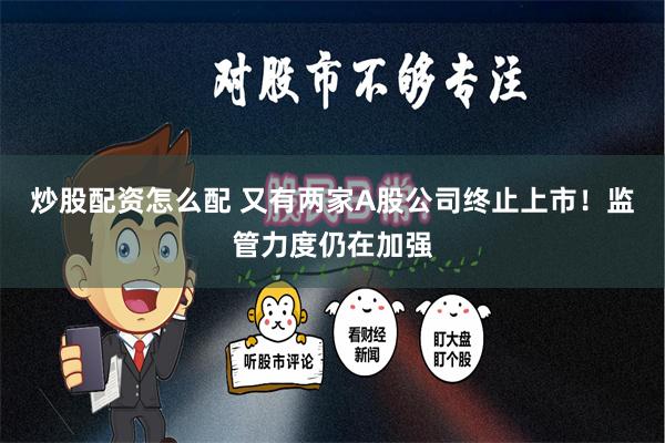 炒股配资怎么配 又有两家A股公司终止上市！监管力度仍在加强