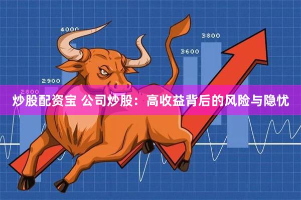 炒股配资宝 公司炒股：高收益背后的风险与隐忧