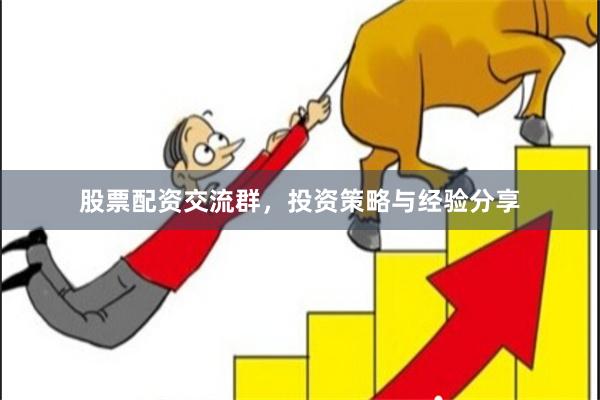 股票配资交流群，投资策略与经验分享